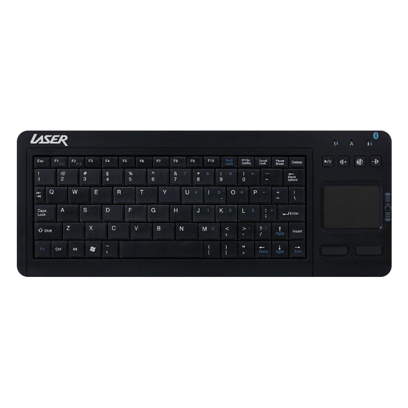 Wireless bluetooth keyboard with touchpad